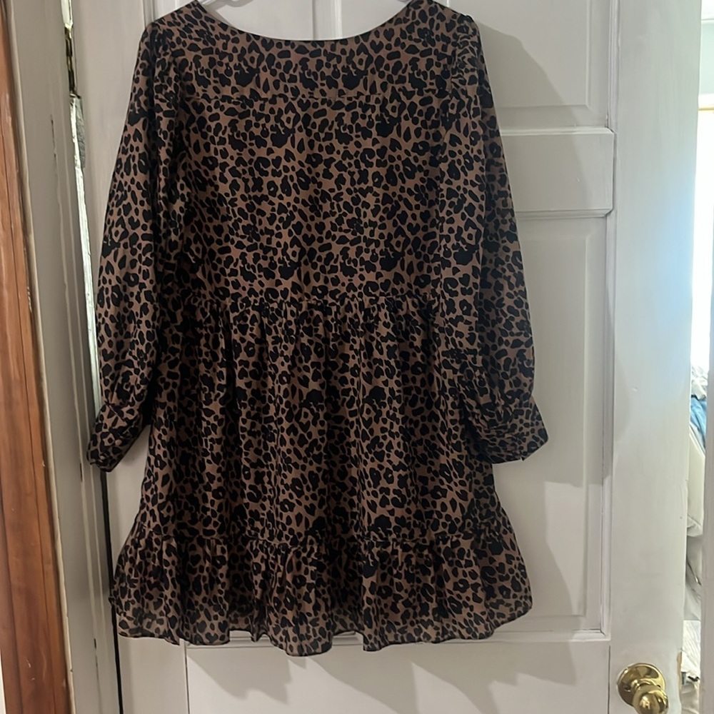 Cheetah print lulus dress - Picture 3 of 4
